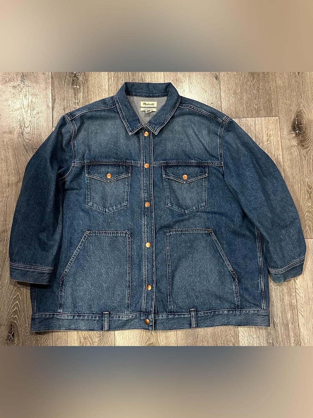 Madewell Oversized Trucker Jacket 3XL